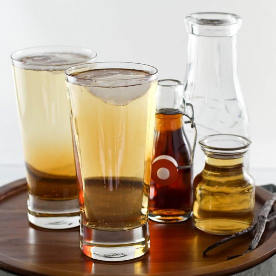 Maple Syrup Vinegar Soda