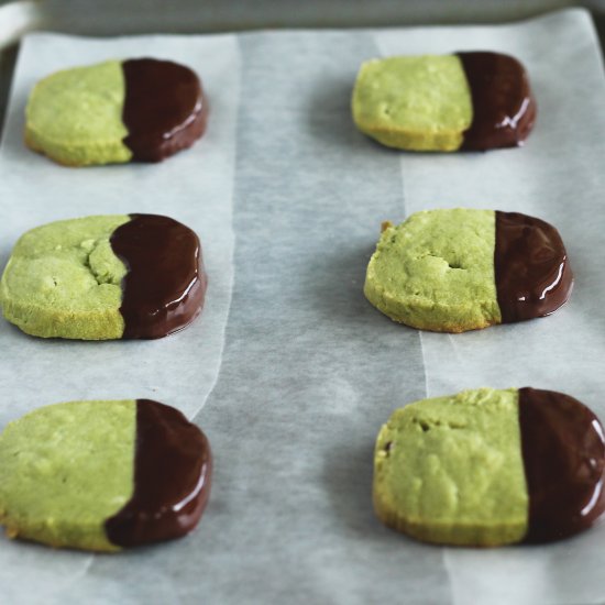 Matcha Shortbread