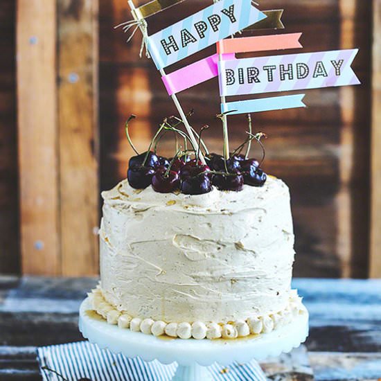 Pickled Sweet Cherry Chocolate Cake