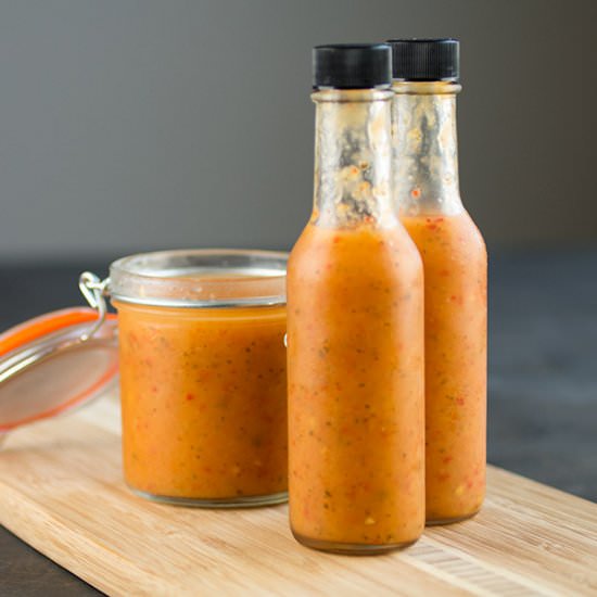 Pineapple-Mango Ghost Pepper Sauce