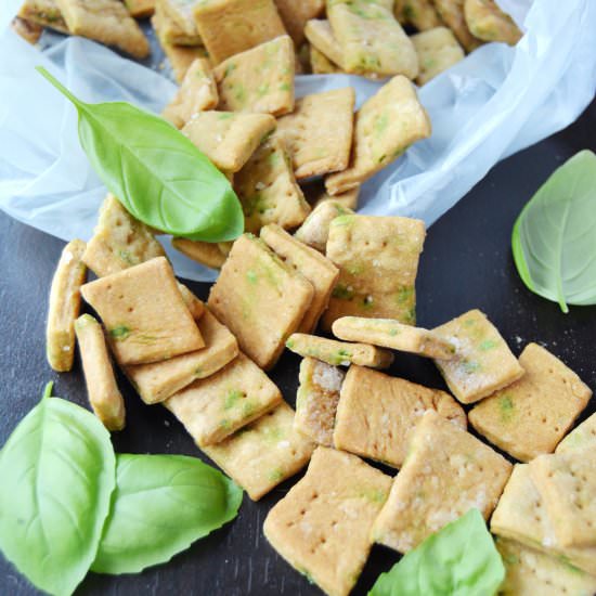 Sweet Basil Crackers