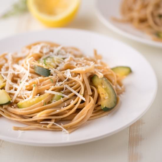 Lemon Zucchini Pasta