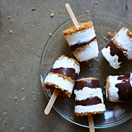 S’mores Frozen Pops