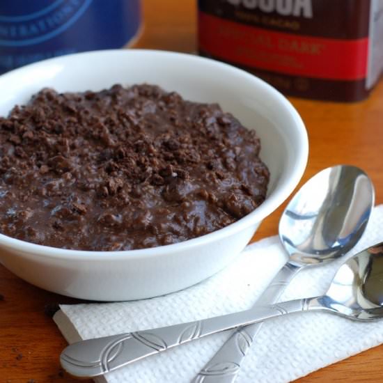 Brownie Batter Oatmeal