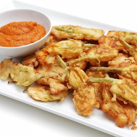 Fried Zucchini Flowers