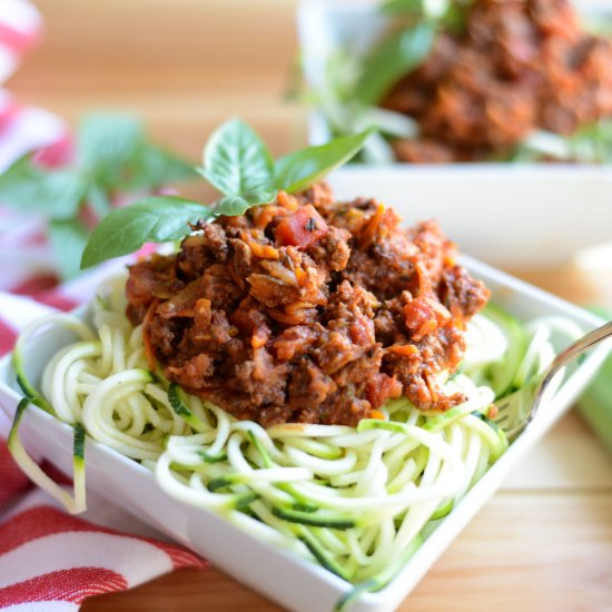 Weeknight Zucchini and Beef Ragout