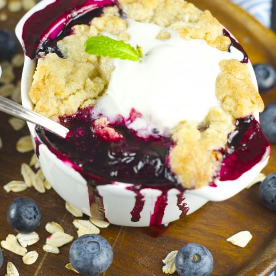 Amazing Blueberry Cobbler