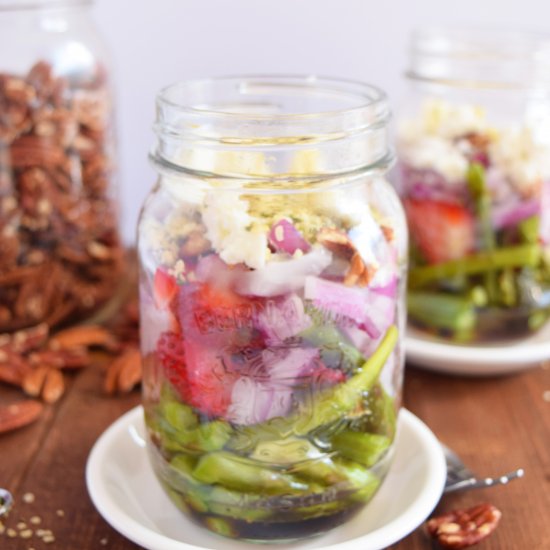 Strawberry Asparagus Salad