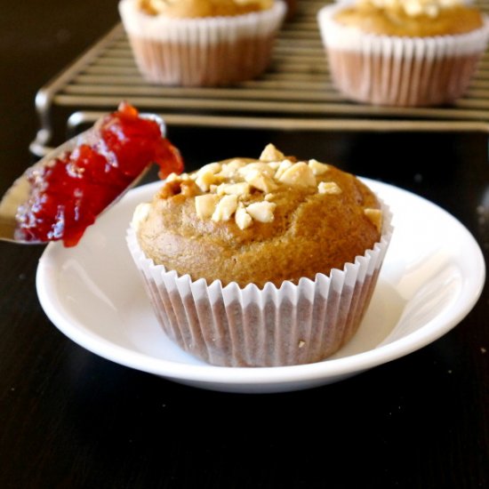 PB&J Muffins