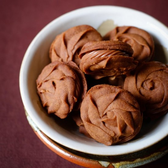 Chocolate Viennese Whirls