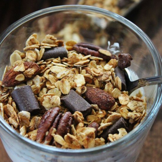 Dark Chocolate Chai Granola