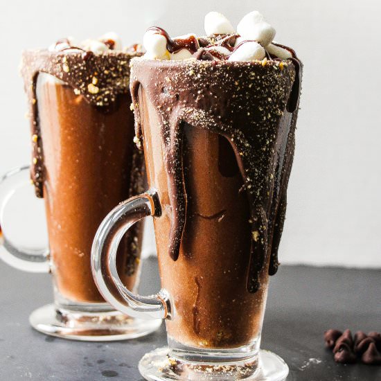 Skinny S’mores Milkshakes