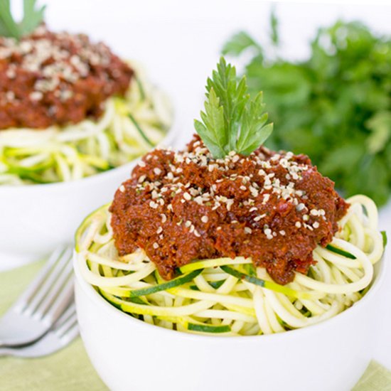 Chunky Marinara Sauce for Zoodles