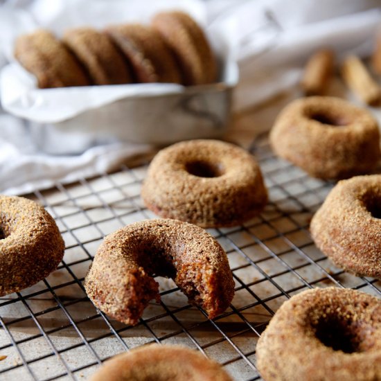 Healthy baked Cinnamon Donut