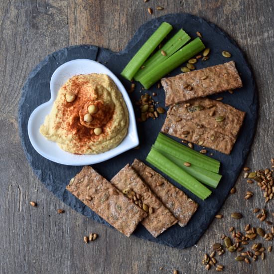 Tamari Seed Spelt Crackers