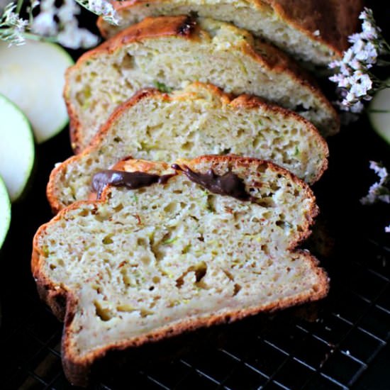 ZUCCHINI VANILLA BANANA BREAD