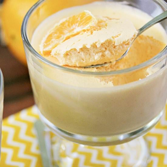 Orange Creamsicle Cheesecake Mousse