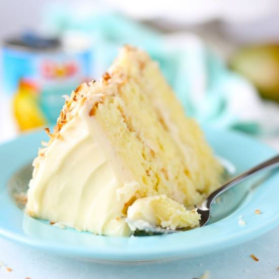 Coconut Mango Cake