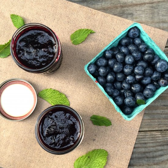 Small Batch Blueberry Jam