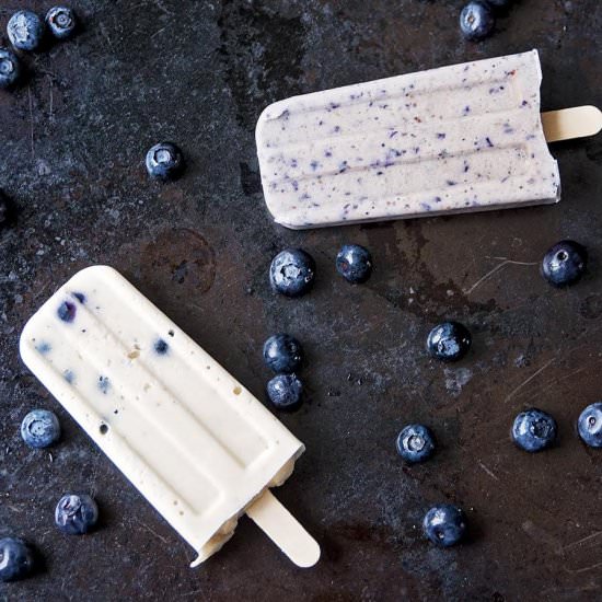 Blueberry Cheesecake Protein Pops