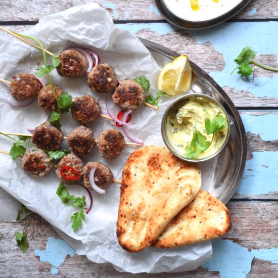 Chili Lamb Koftas