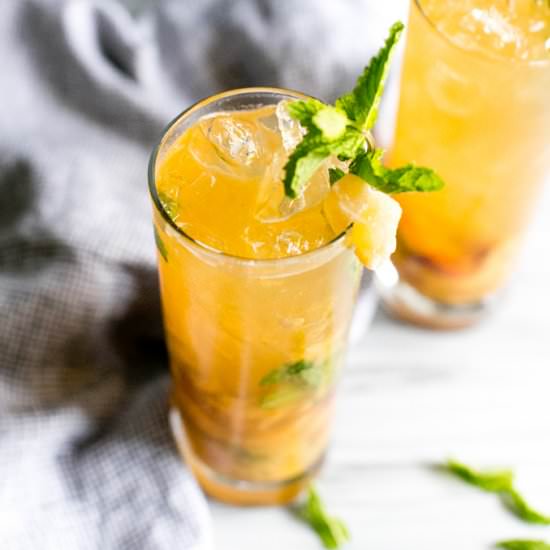 Bourbon Peach Smash