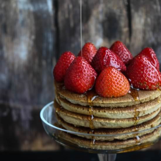 Buckwheat and Oat Pancakes