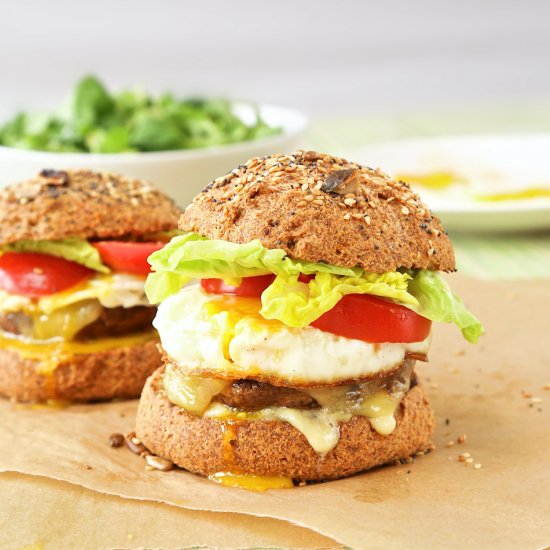 Vegetarian Keto Burgers