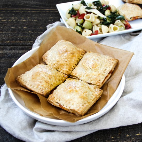 Prosciutto and Collard Hand Pies