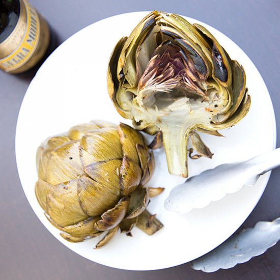 Grilled Artichokes