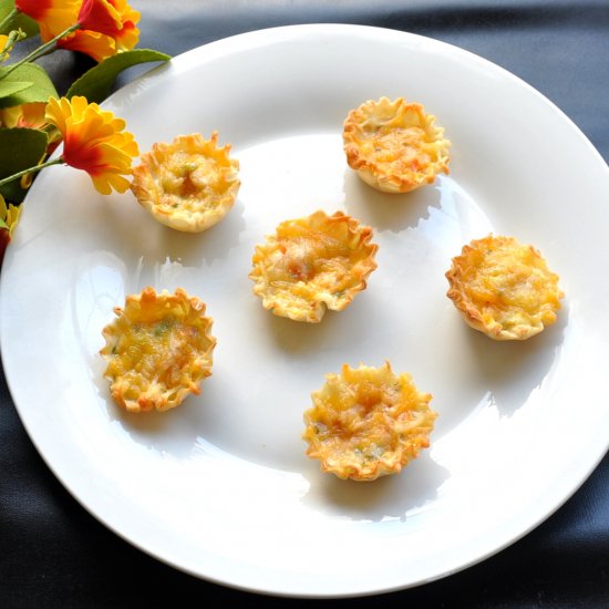 Cheesy Phyllo Bites