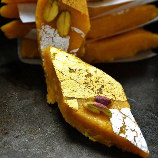 Mango Burfi Recipe or Mango peda