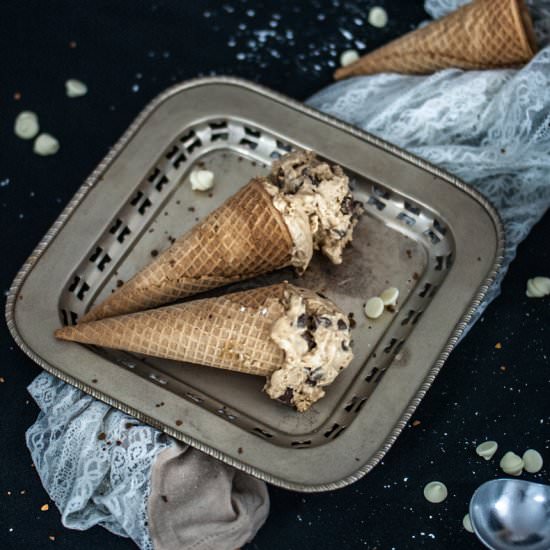 Coffee Ice Cream (No Machine)