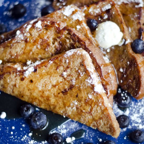 Eggless French Toast