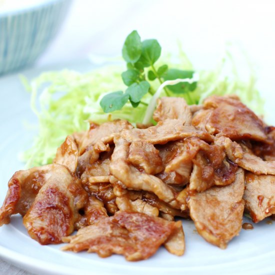 Syougayaki : Japanese Ginger Pork