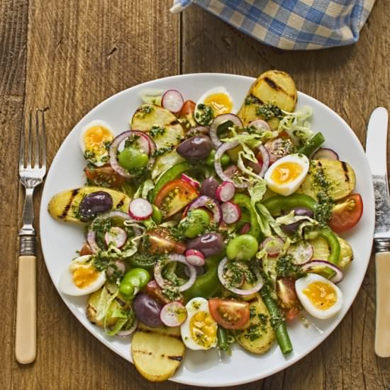 Vegetarian Salad Nicoise