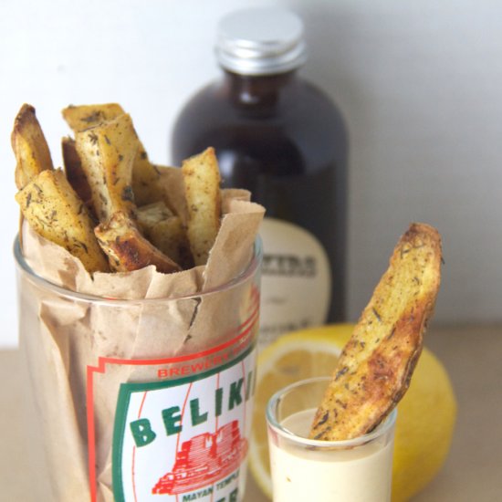 Sweet Potato Fries & Smoky Sauce