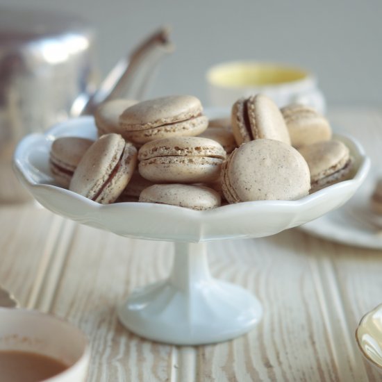 Masala Chai Macarons