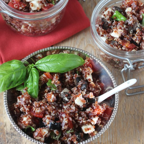 Red Quinoa Salad