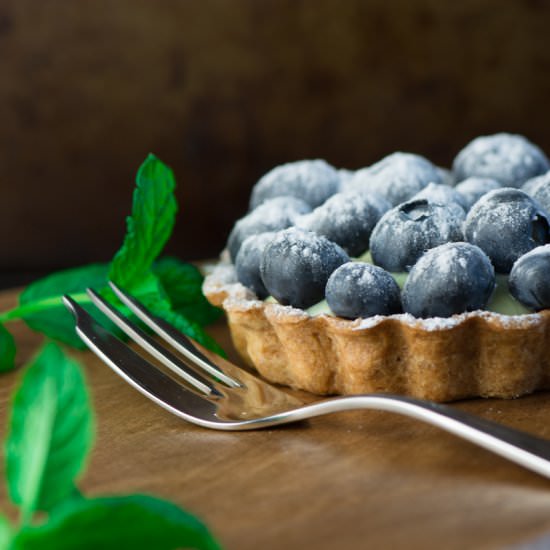 Summer Berry and Custard Tarts