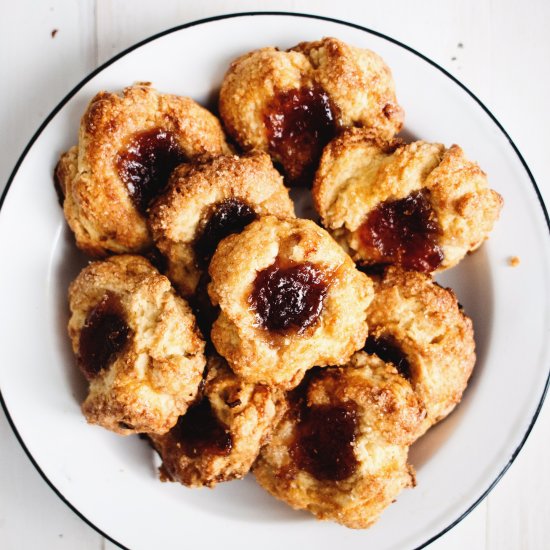 Almond and Rose Petal Scones