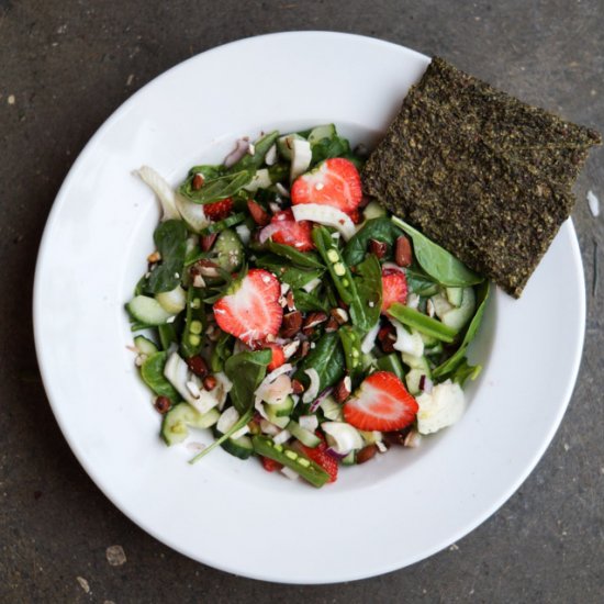 Summer Salad with Peas and Fennel