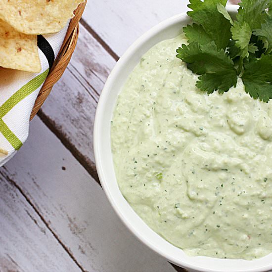 Greek Yogurt Jalapeno Guacamole