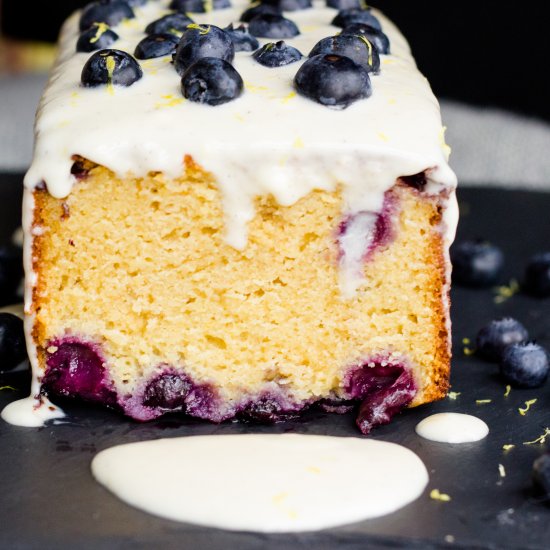 Blueberry Creme Fraiche Cake