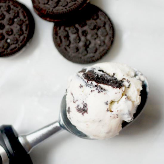 Cookies and cream ice cream