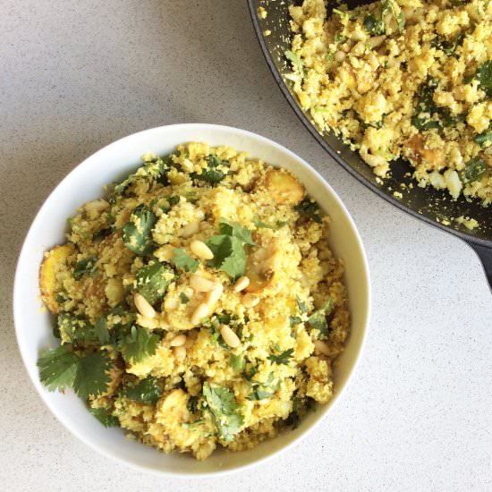 Paleo Spiced Pilaf Cauliflower Rice