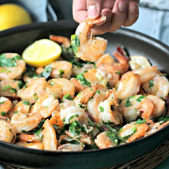 Spicy Garlic Shrimp