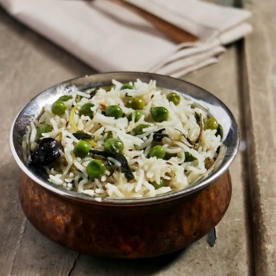 Peas Pulao