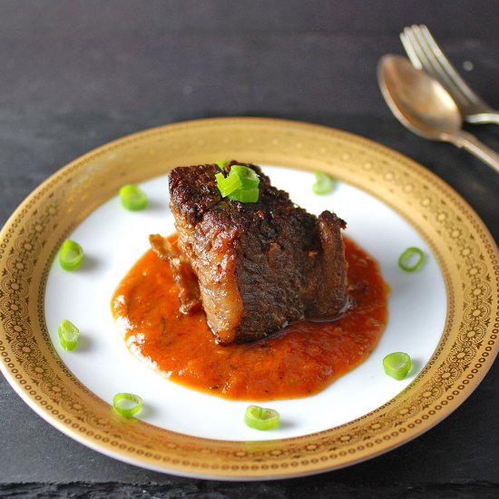 Korean Braised Beef Short Rib