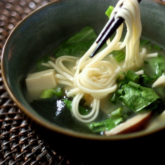 Udon Shiro Miso Soup